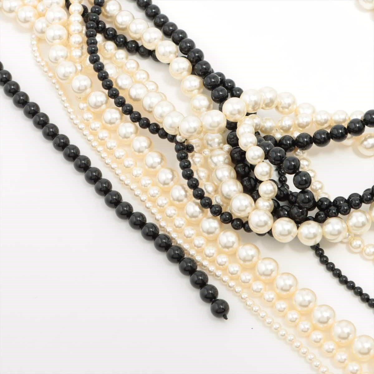 Chanel Coca-Cola B14K Necklace GP x  Pearl Silver