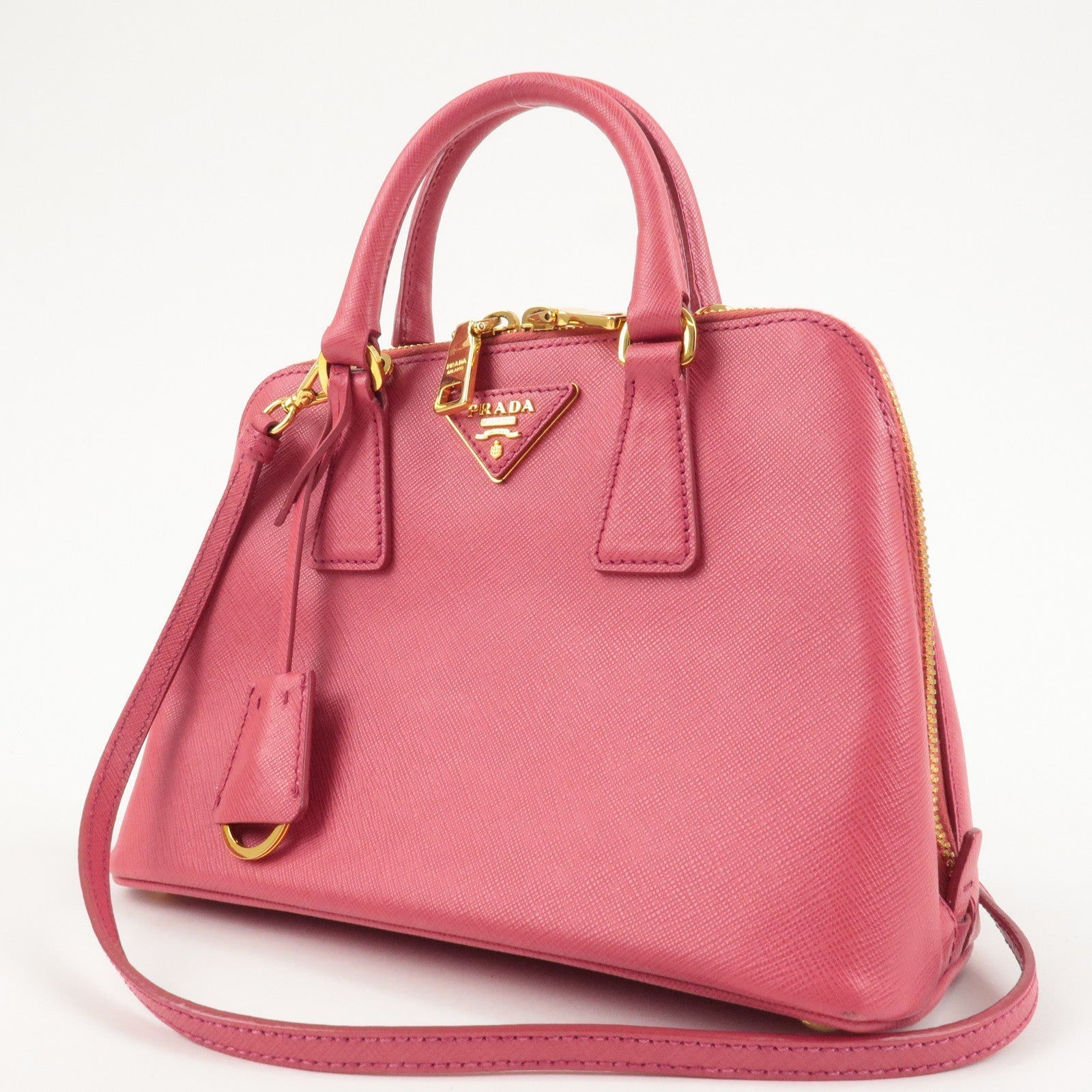 Prada Prada Logo Leather 2Way Hand Bag Shoulder Bag
