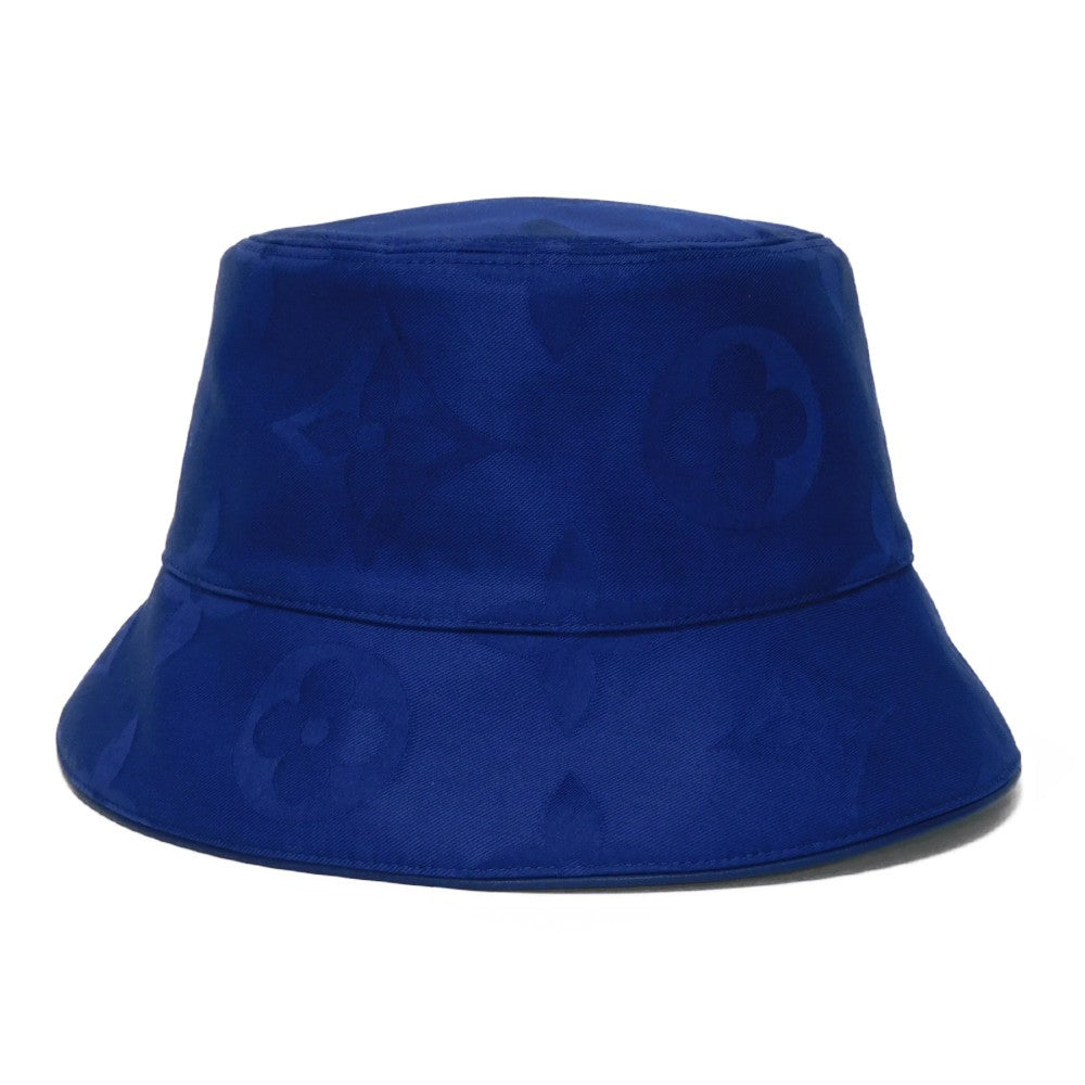 Louis Vuitton M7169M Jacquard M Un d Monogram Cotton White Blue Hat