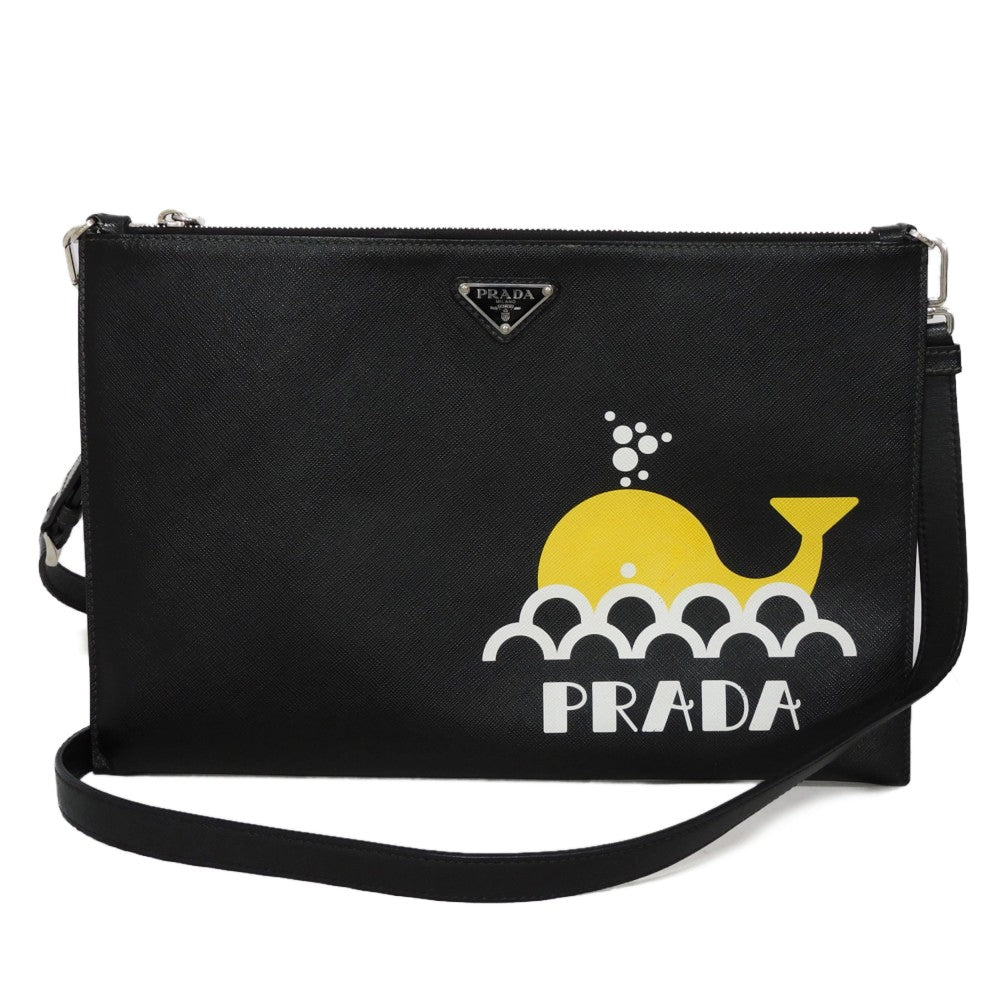 Shoulder Bag Bov Safiano (Stamped) Saffiano Way Leather Black