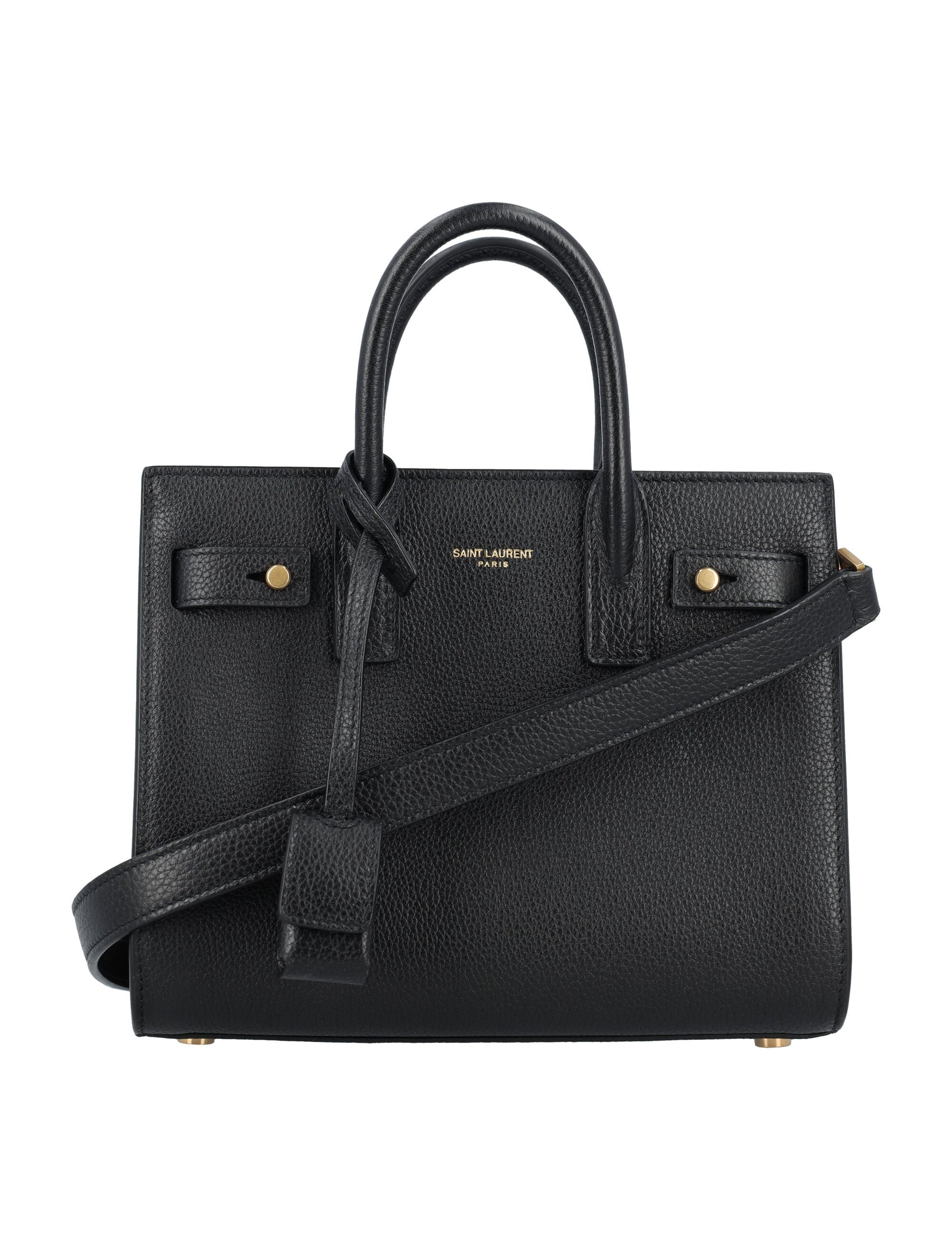 YSL Saint Laurent Saint Laurent Trending Women Sac De Jour Black Travel Bag Color 1000