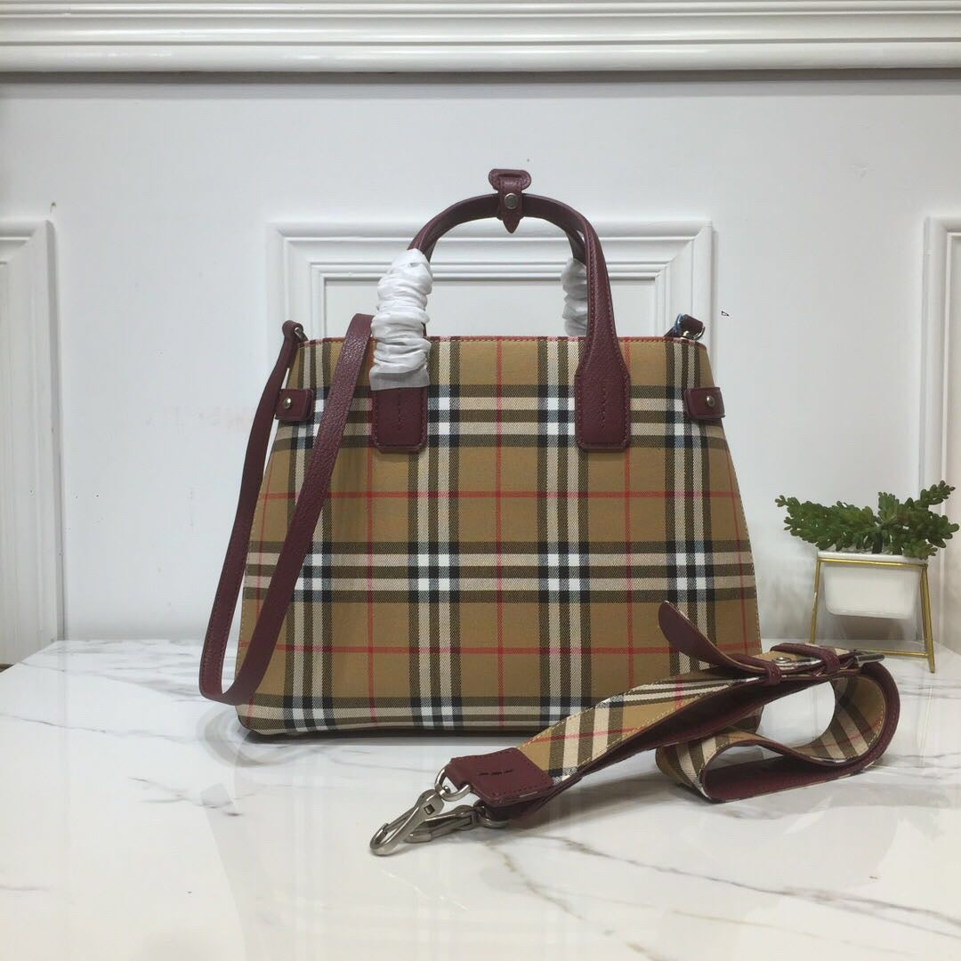 Top Quality Ho Check Derby Metop Qualityum Tote Bag