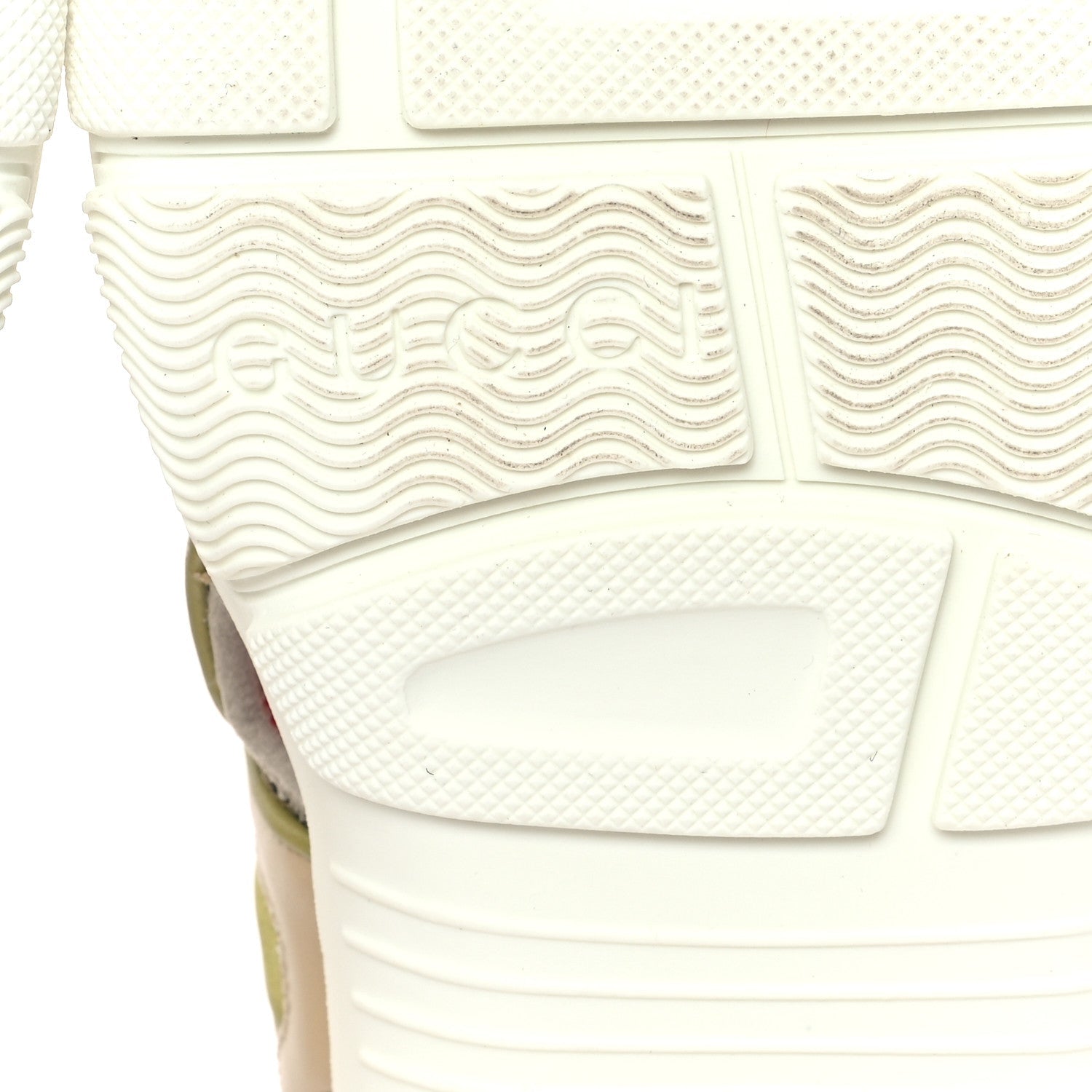 Gucci Mesh Fabric Tinsel Sport Sandals 36 Loess Sand Box Pink