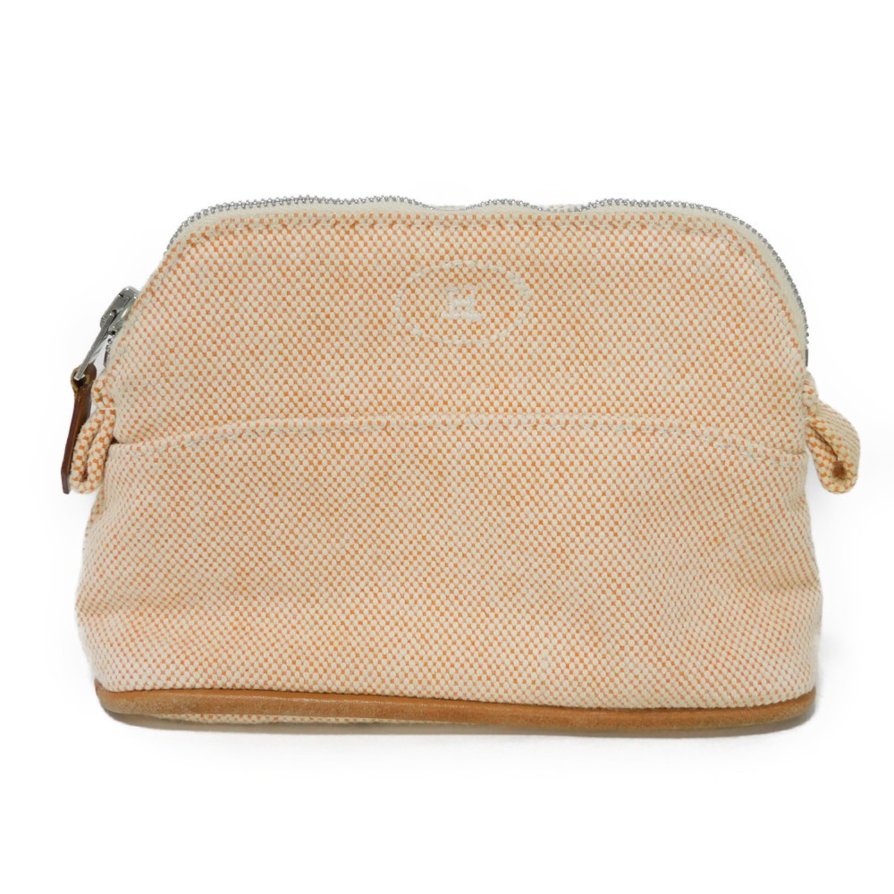 Clutch Bag Tower Ash Ecru H Embroidered Mini