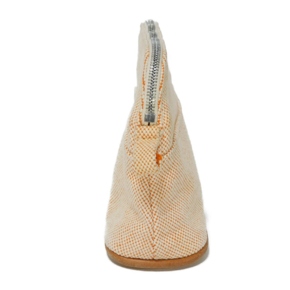Clutch Bag Tower Ash Ecru H Embroidered Mini