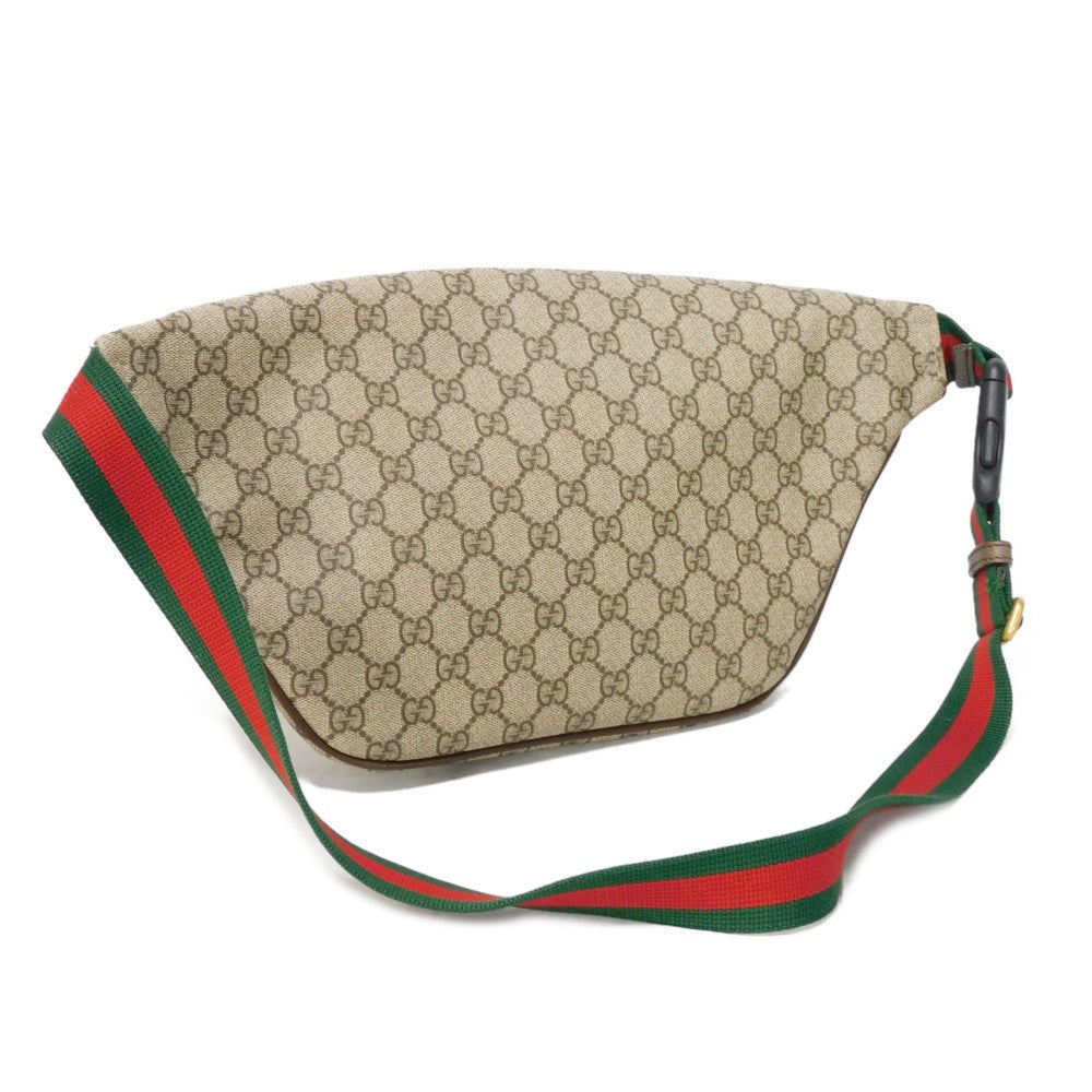 Gucci Sling GG Supreme polyurethane processing Canvas Beige Multicolor Belt