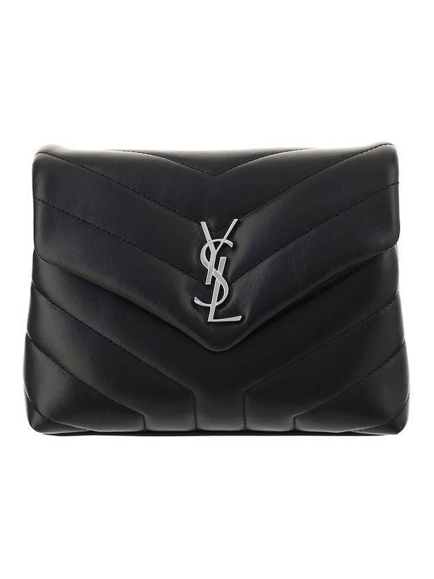 YSL Saint Laurent Saint Laurent Trending Loulou Toy Shoulder Bag Leather Black