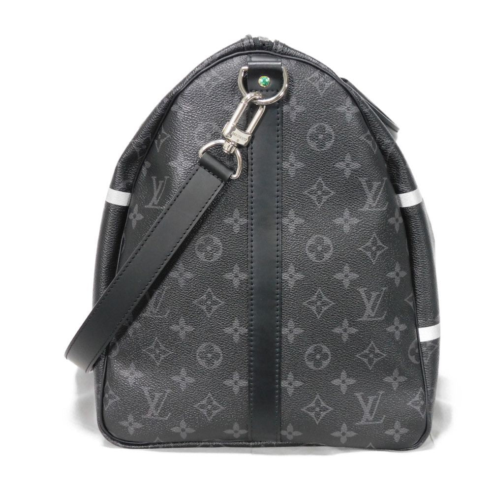 Louis Vuitton Boston Duffel M43414 Eclipse Flash Monogram Canvas Travel Bag