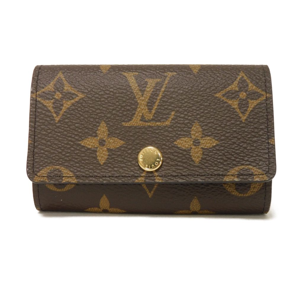 Louis Vuitton Key holder M62630 x Monogram Leather Canvas Brown Key Chain 2