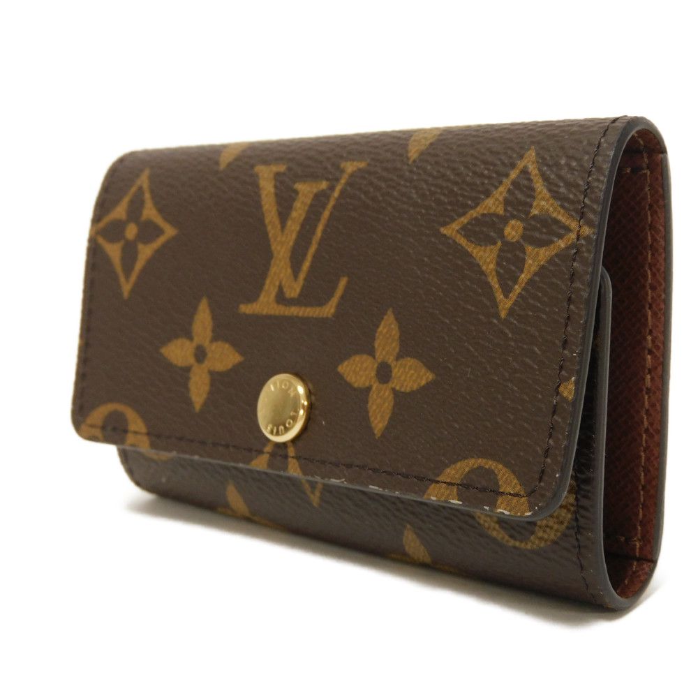 Louis Vuitton Key holder M62630 x Monogram Leather Canvas Brown Key Chain 2