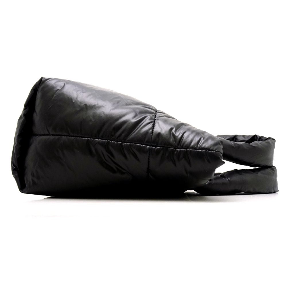 Chanel Coco Coon Tote Bag Nylon Black