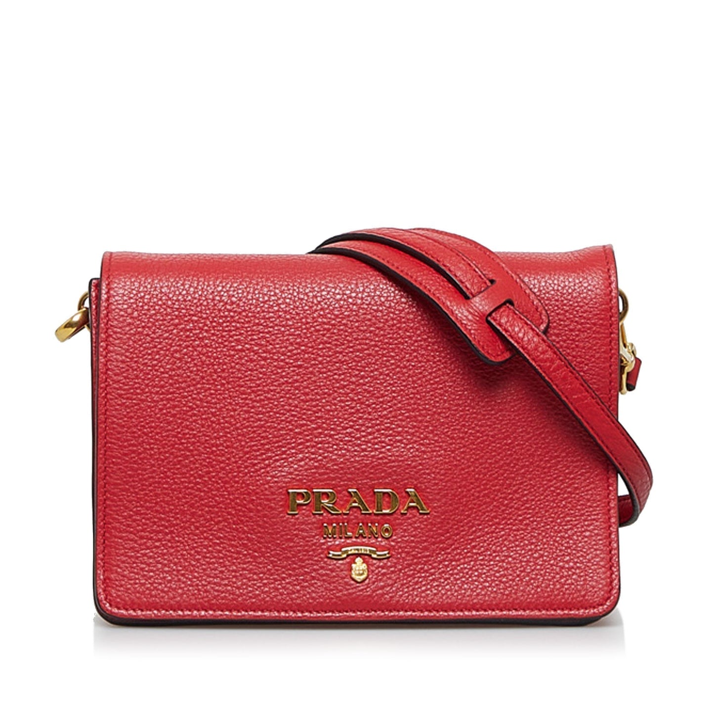 Prada Daino Crossbody Bag Vitello Small Flap