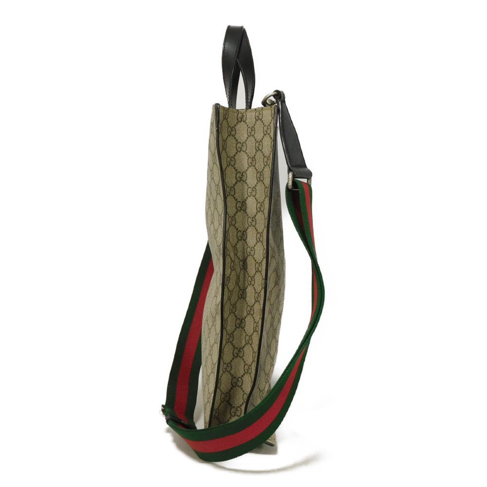 Gucci K5IAN Soft GG Supreme polyurethane Canvas Beige Tote Bag