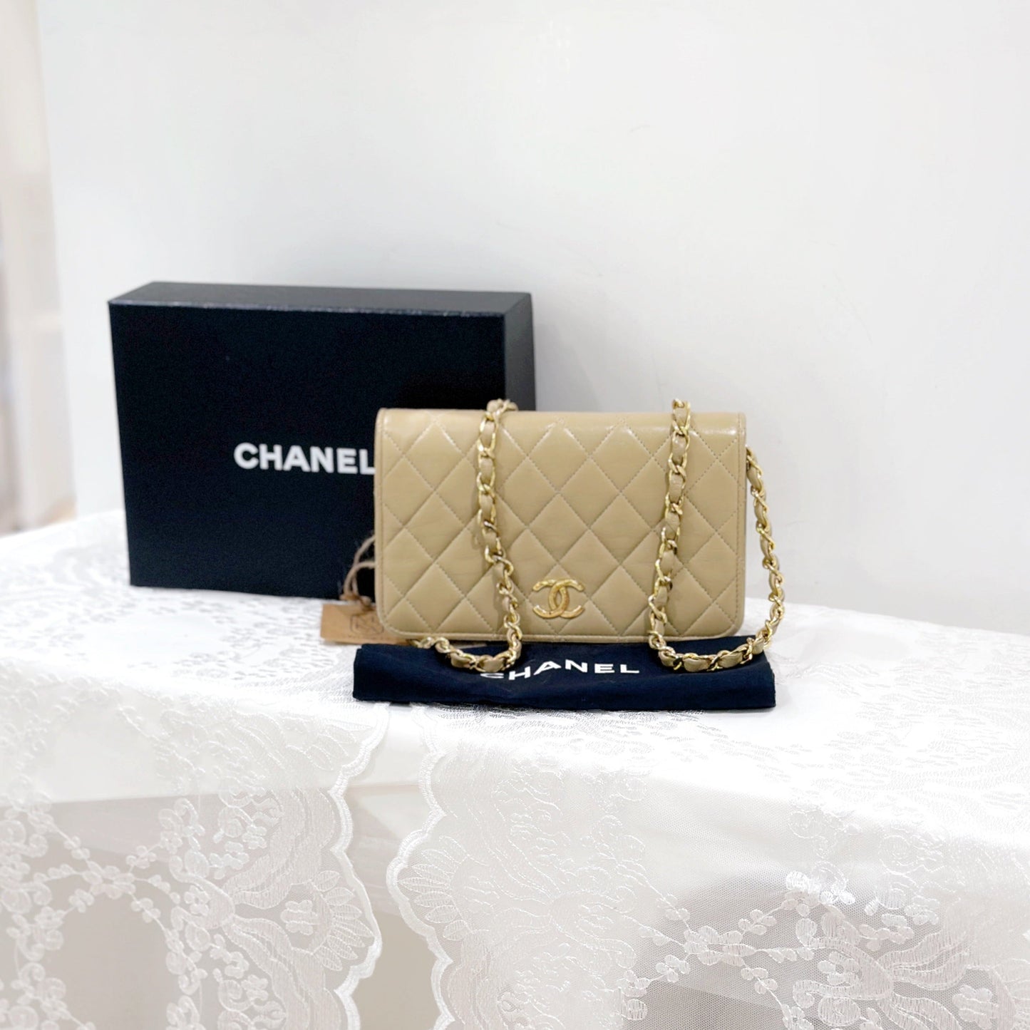 Chanel   mini flap bag