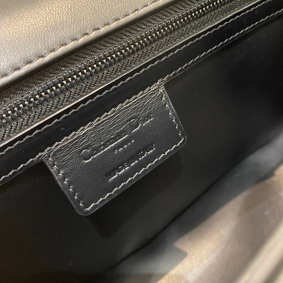 Caro Cd Black Large Crossbody Bag