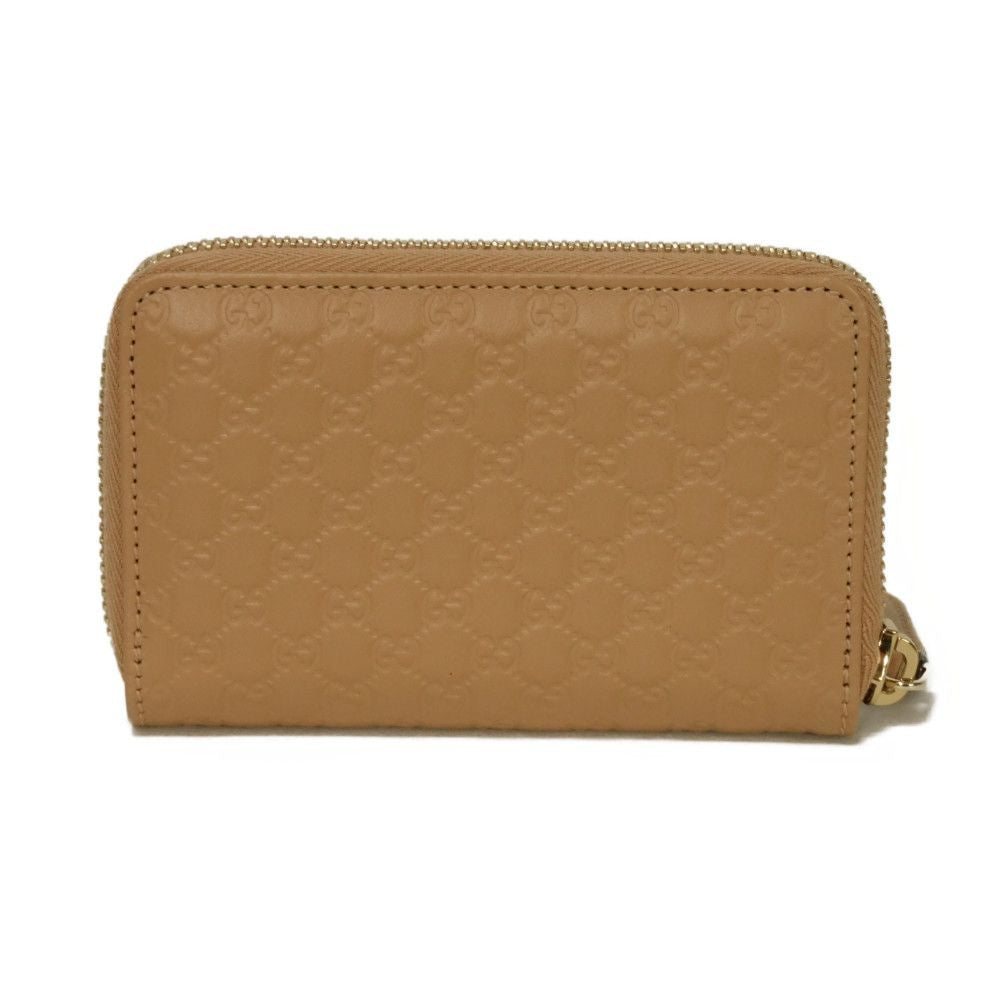 Gucci Coin case BMJ1G Shima GG Leather Beige Handbag