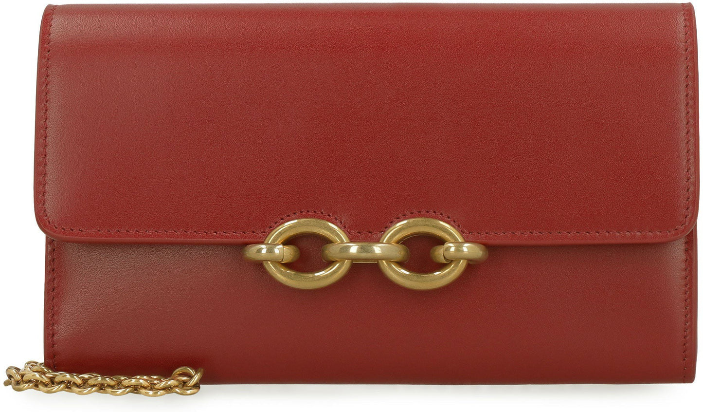 YSL Saint Laurent Saint Laurent Trending Women Maillon Wallet On Leather Chain Crossbody Bag