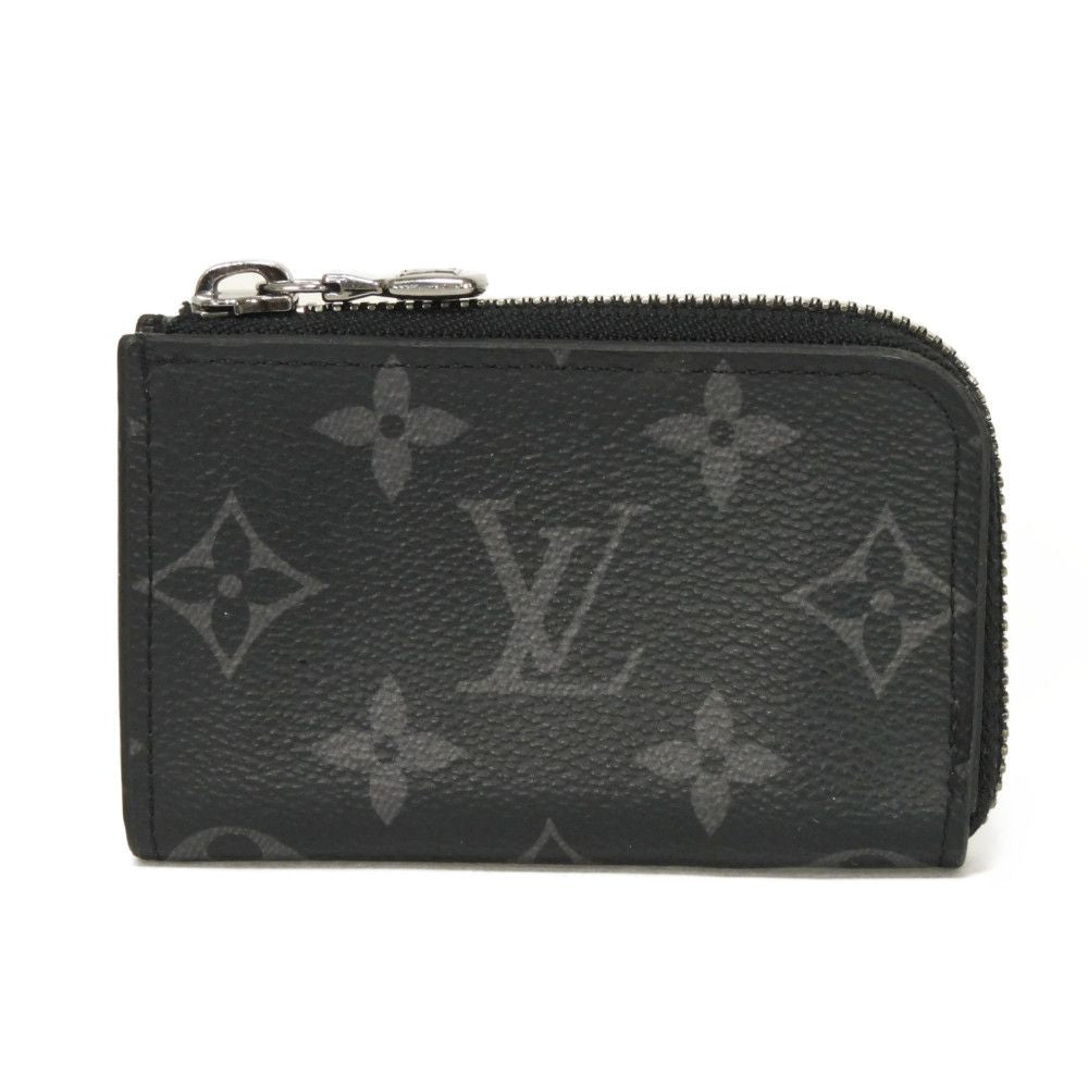Louis Vuitton Coin M63536 Eclipse x grain Monogram Leather Canvas Handbag