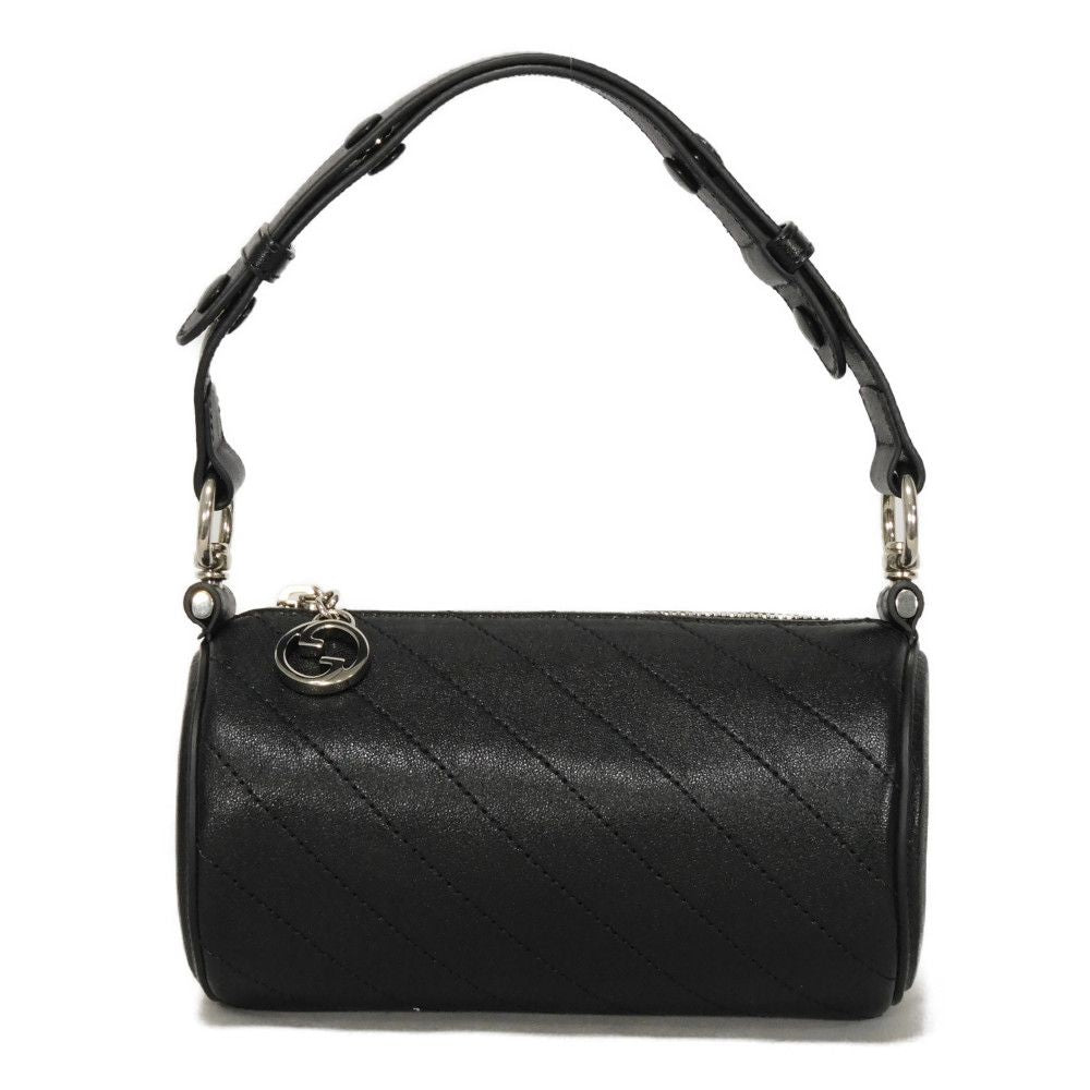 Gucci CPY Interlocking G Blondie Leather Calf Black Mini Shoulder Bag