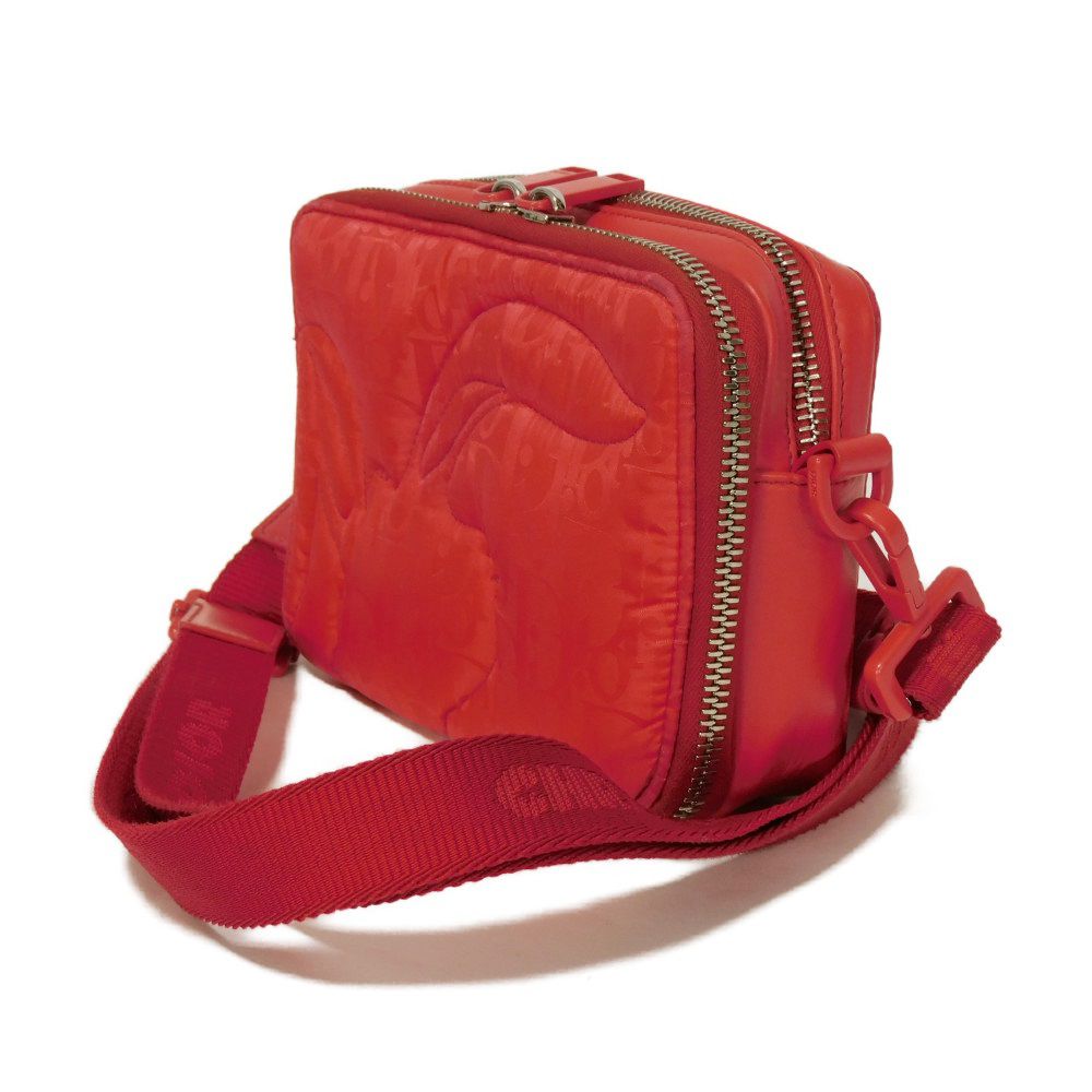Dior Mirage Quilting Rabbit Messenger Shoulder Bag Nylon