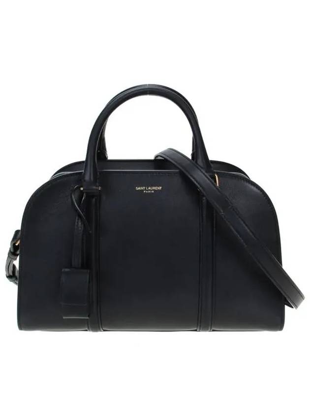 YSL Saint Laurent Saint Laurent Trending Rock Baby Duffel Bag Leather Black Travel Bag