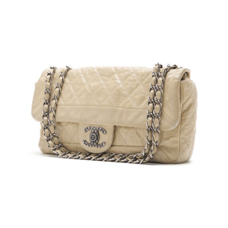 CHANEL ?CHANEL? Matrasse Chain Shoulder    Ivory (Silver G) Mini shoulder bag  shoulder bag Hybrid ? Ship?   shoulder bag Mini shoulder bag Lady shoulder bag