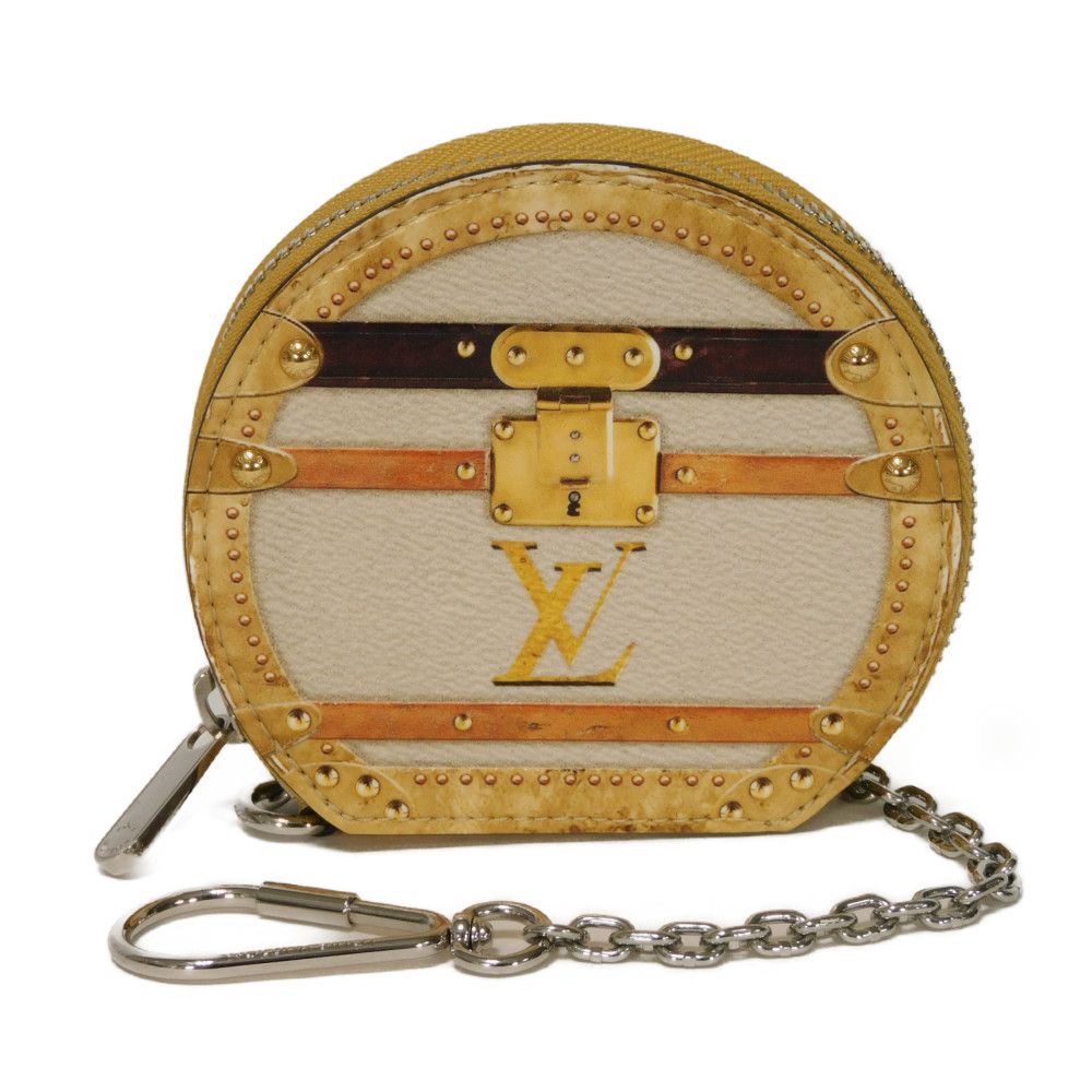 Louis Vuitton Coin M52747 Transformed Trompe-l'oeil Canvas Beige Handbag