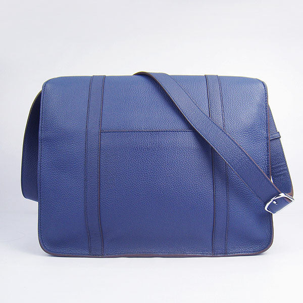 Hermes Luxury Steve Ladies Shoulder Bag Blue