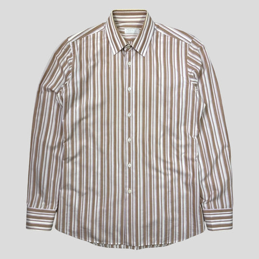 Prada Handbag 00’s Candy Striped Shirt - M