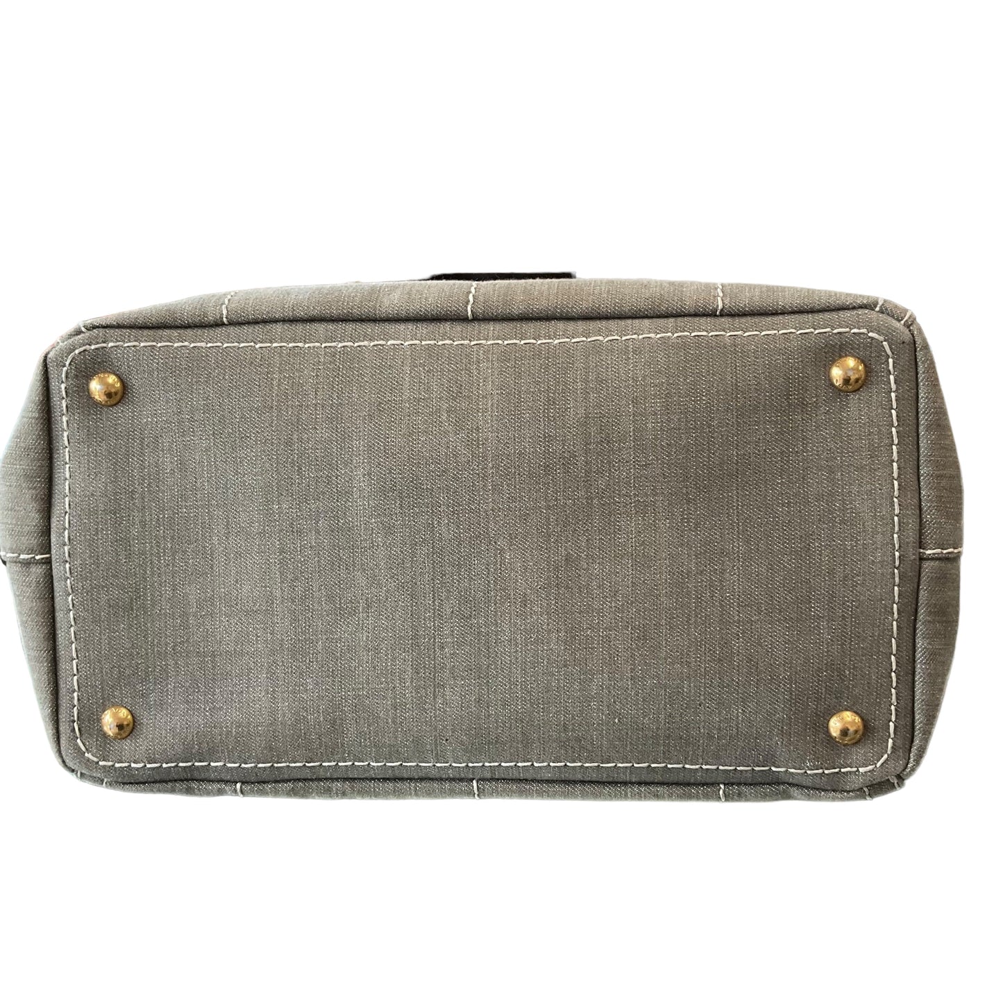 Prada Canapa Two Way Snap Tote Tote Bag