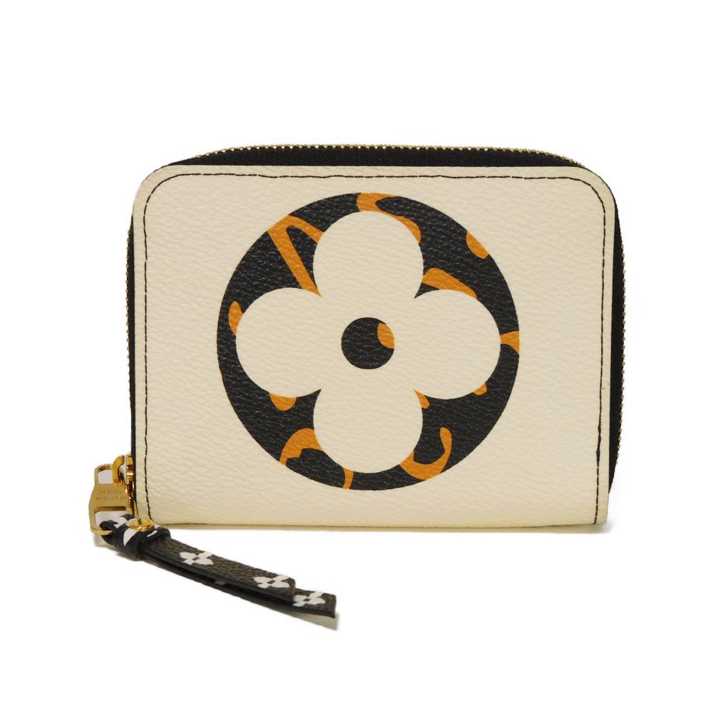 Louis Vuitton Coin M67879 Giant Animal Print Monogram Leather Canvas Handbag