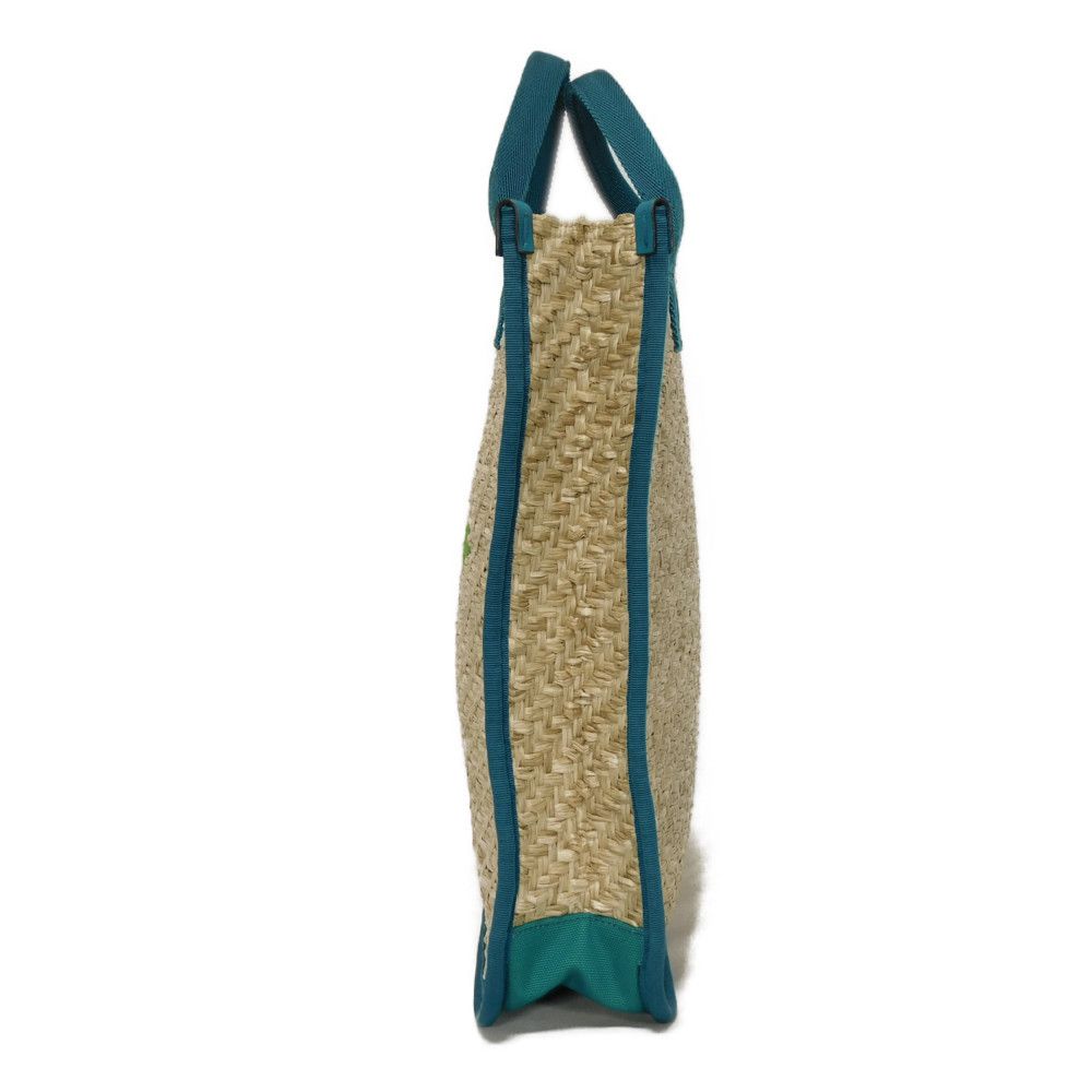 Gucci Me Myself Straw Tote Bag