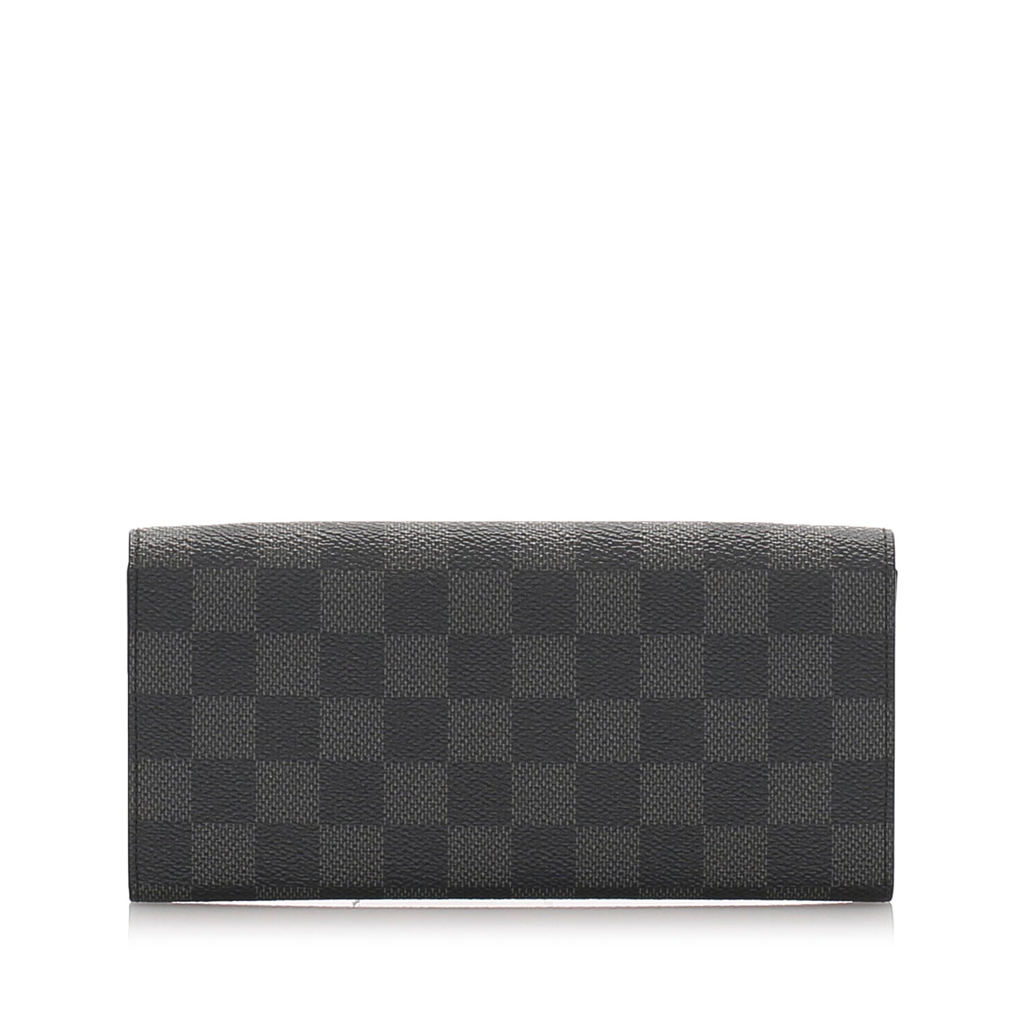 Louis-Vuitton Louis Vuitton Damier Graphite Portefeuille Long Modulable Wallet Black