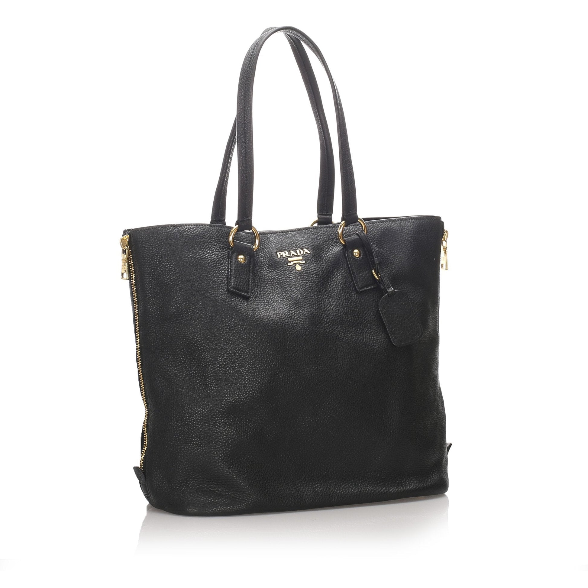 Prada Calf Daino Tote Bag Italy Leather Calf Leather Vitello Tote Bag Italy