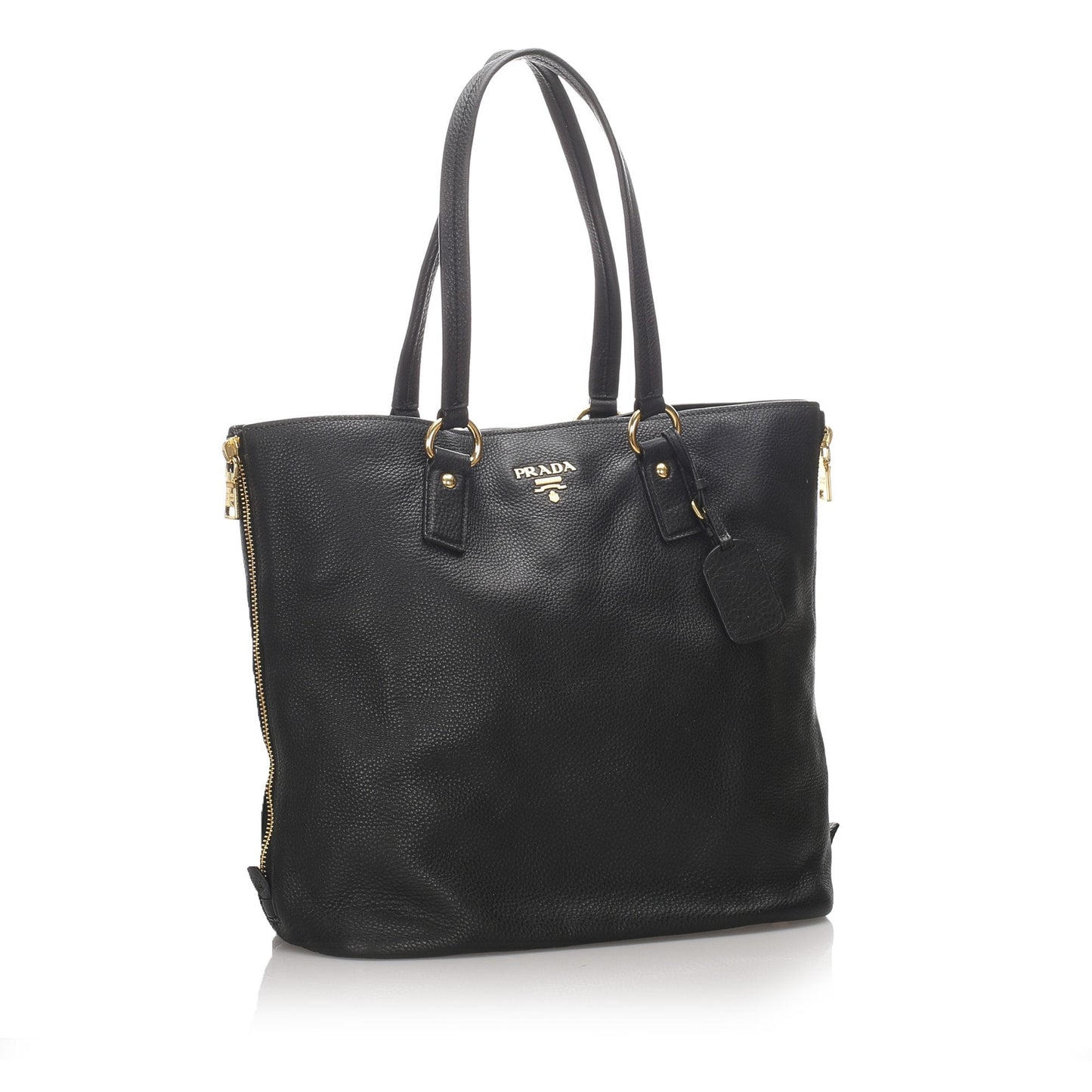 Prada Calf Daino Tote Bag Italy Leather Calf Leather Vitello 2
