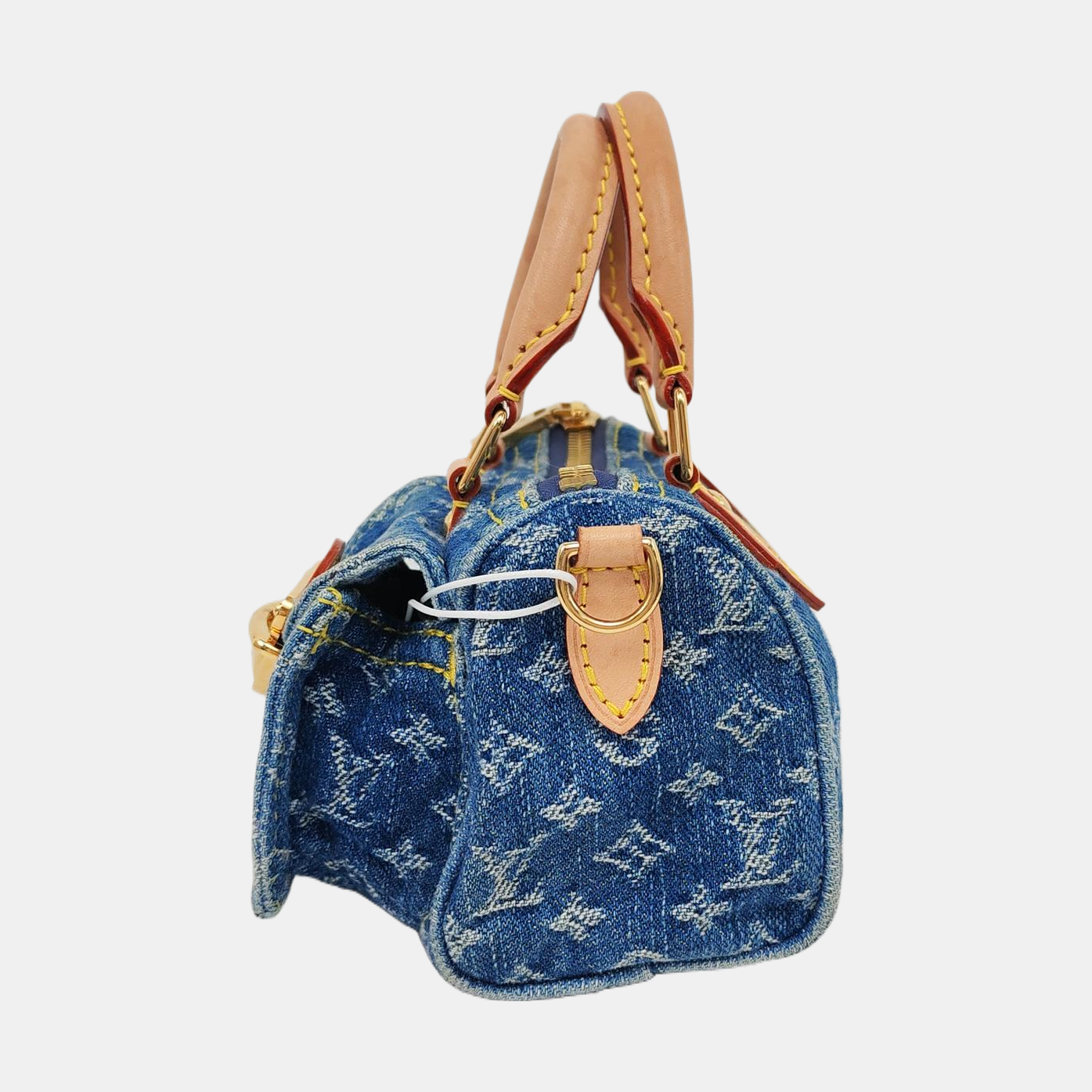 Louis Vuitton Neo Speedy Super Denim Blue Crossbody Bag