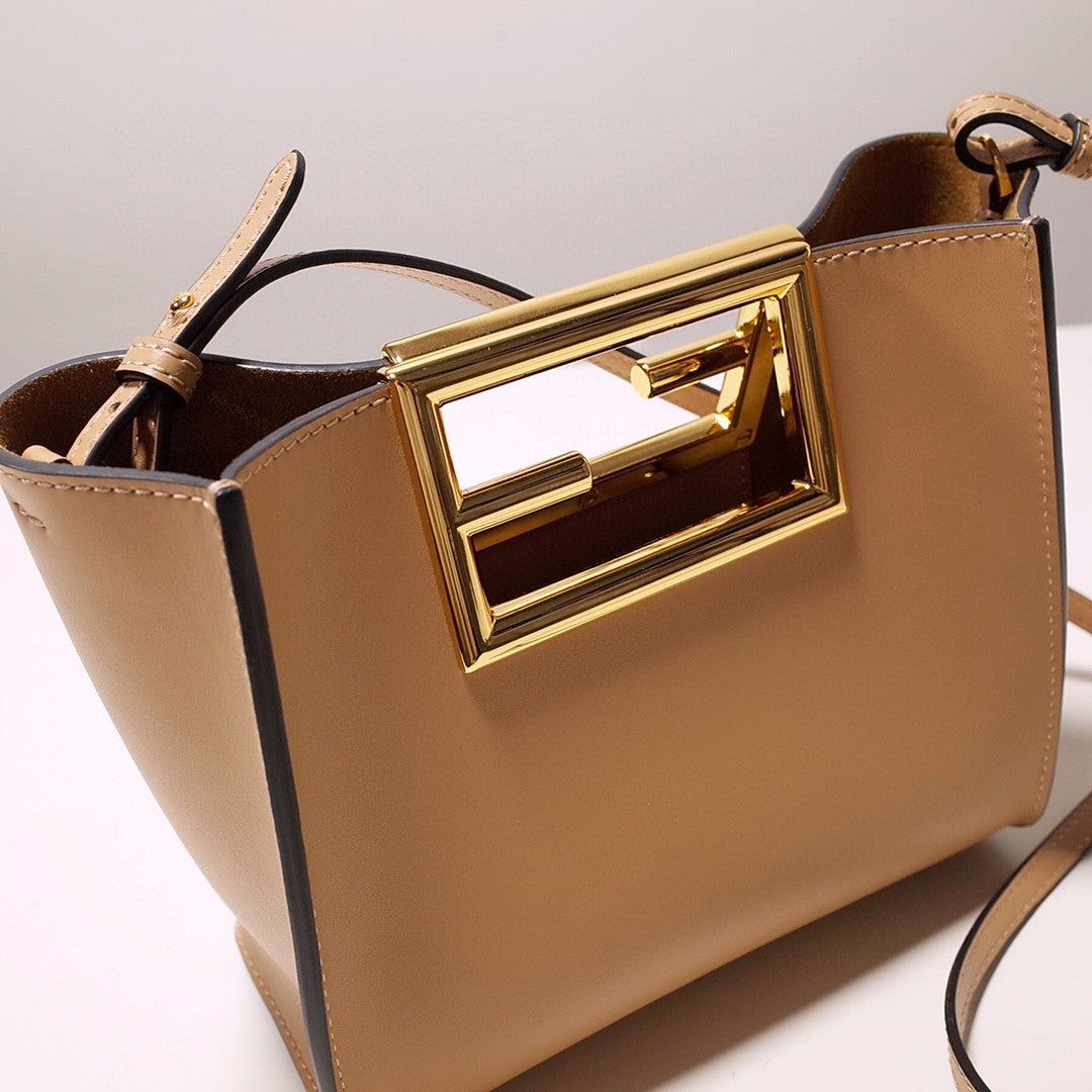 Way Black Beige Travel Bag
