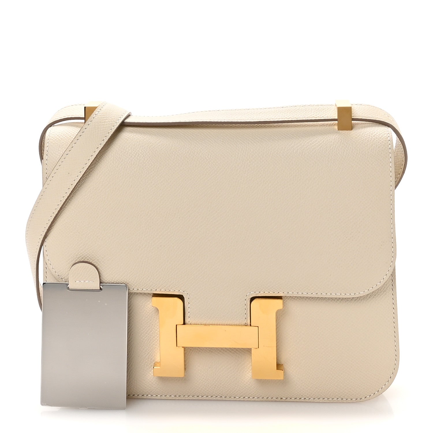 Hermes Epsom Constance Craie Handbag Travel Bag
