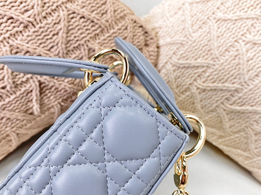 Lady Cd Blue Mini Travel Bag