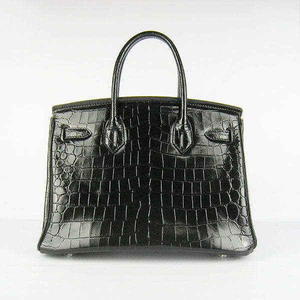 Hermes Luxury Birkin Ladies Handbag Crocodile Travel Bag