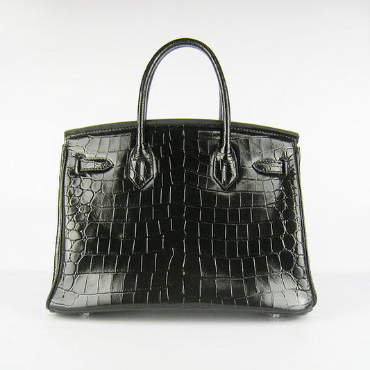 Hermes Luxury Birkin Ladies Handbag Crocodile Travel Bag