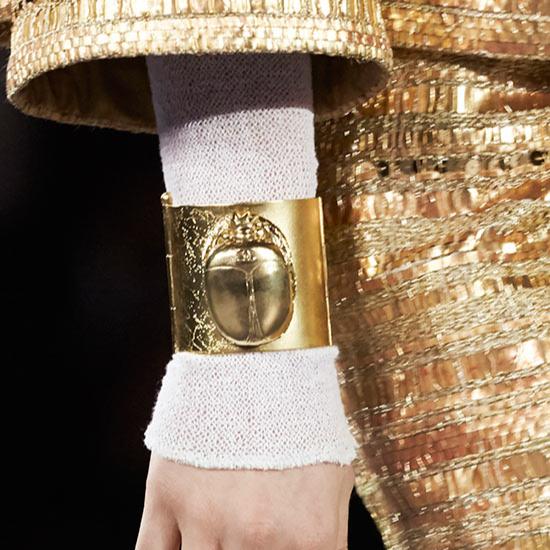 Chanel Scarab Beetle Cuff Jewelry