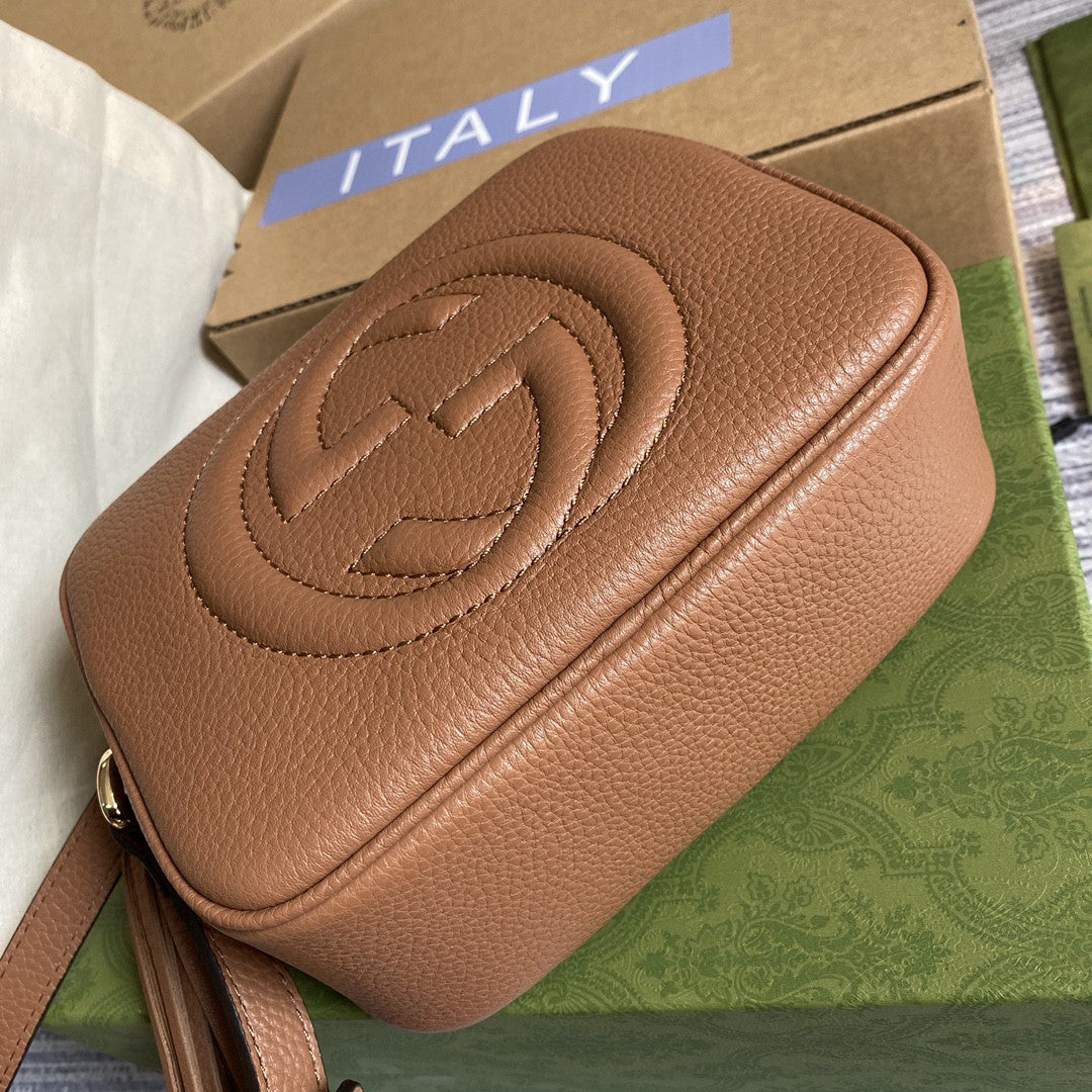 gg Soho Disco , ’s Brown Small Crossbody Bag