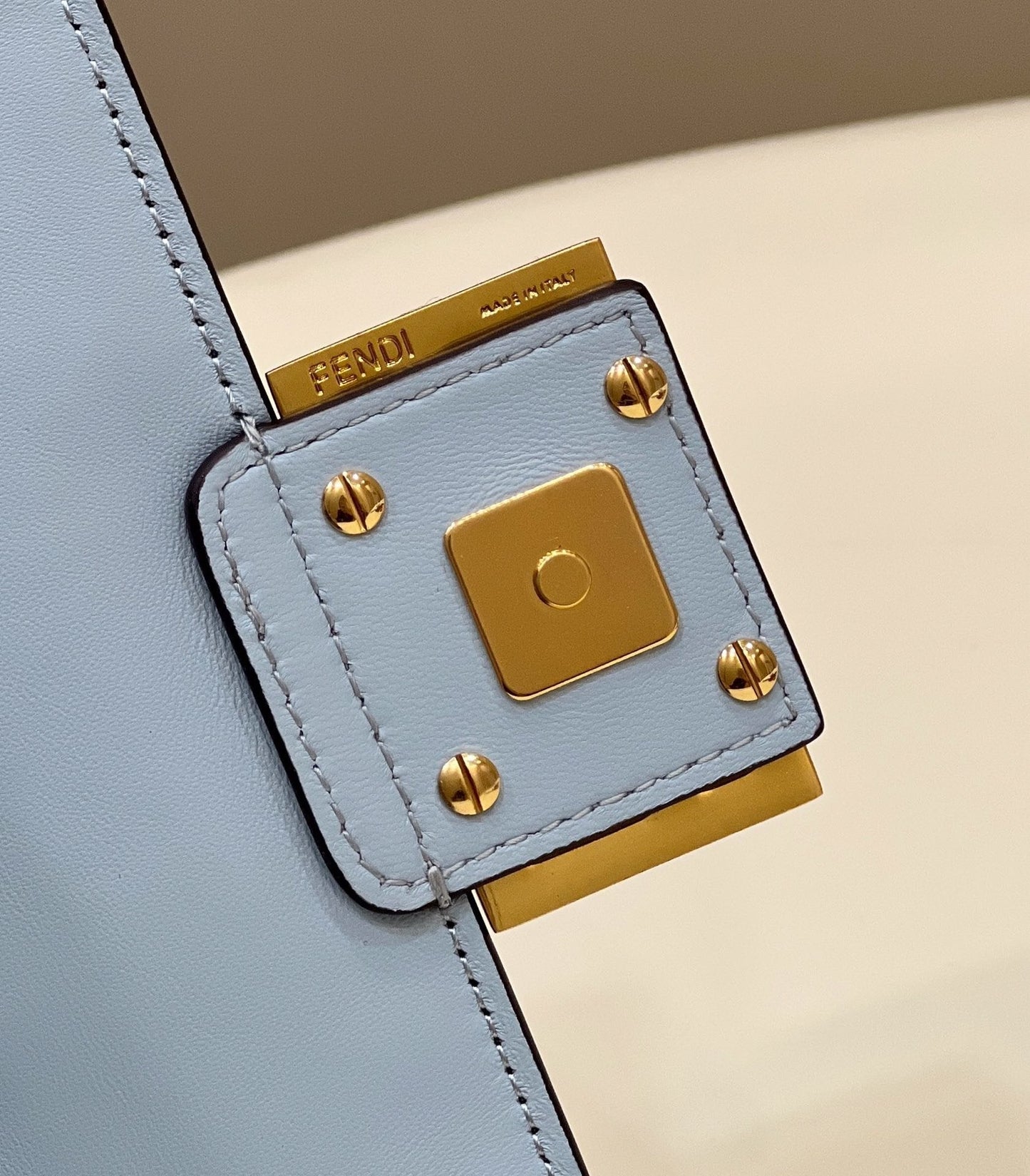 Fendi Top QualityTop Quality Baguette &# Blue FF Crossbody Bag