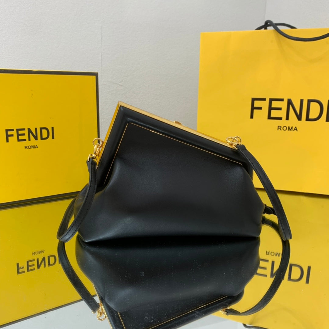 Fendi Top QualityTop Quality Top QualityTop Black Small FF Crossbody Bag Ff 8Bp129Abvef0Kur