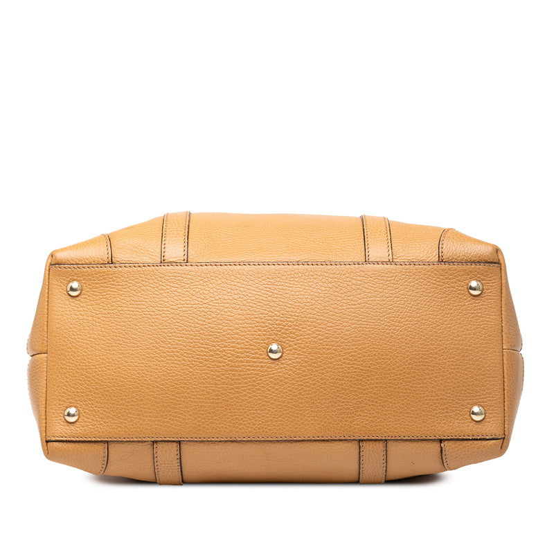 Gucci Intrecciato Tote Bag Leather