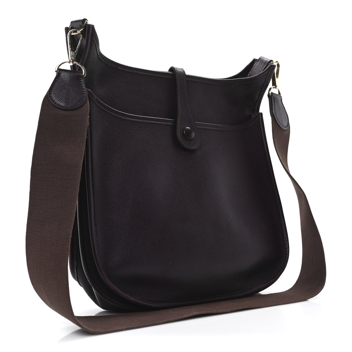 Hermes Epsom Evelyne Ii Pm Violet Handbag Travel Bag