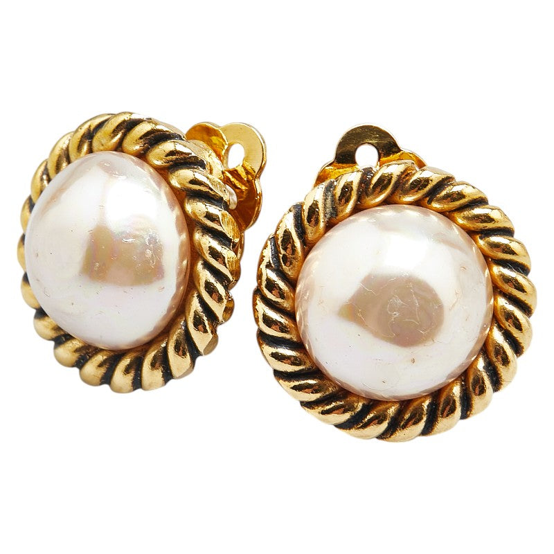 Chanel Faux Pearl Earrings Bag