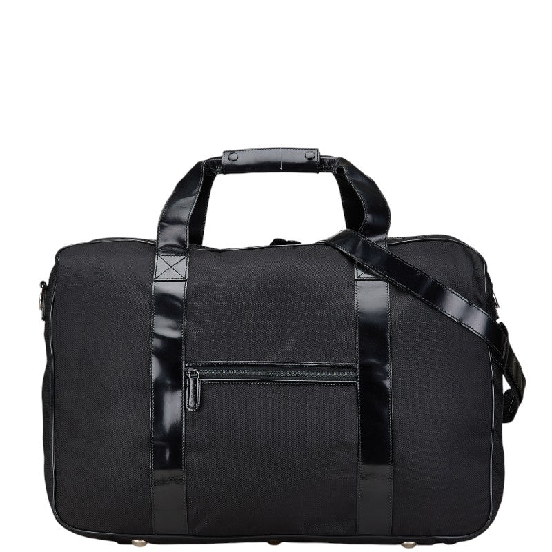 Gucci Boston Bag 2Way Bag Leather Nylon Travel Bag