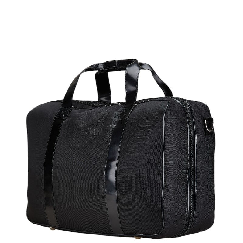 Gucci Boston Bag 2Way Bag Leather Nylon Travel Bag